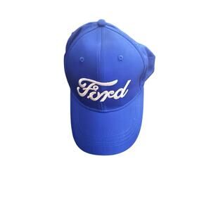 New Blue Vehicle Automobile Company Blue Baseball Hat Cap Adjustable Cotton Ford